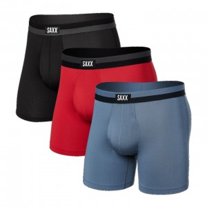 Saxx Sport Mesh 3-Pack Underwear | 0816-BHOKT