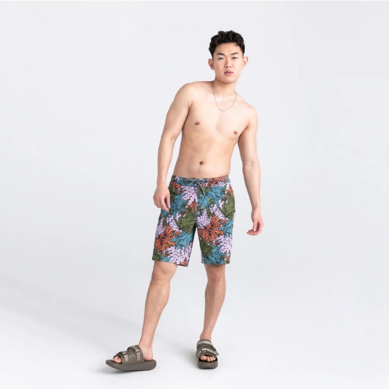 Saxx Betawave Swim Shorts | 4123-GRDNU