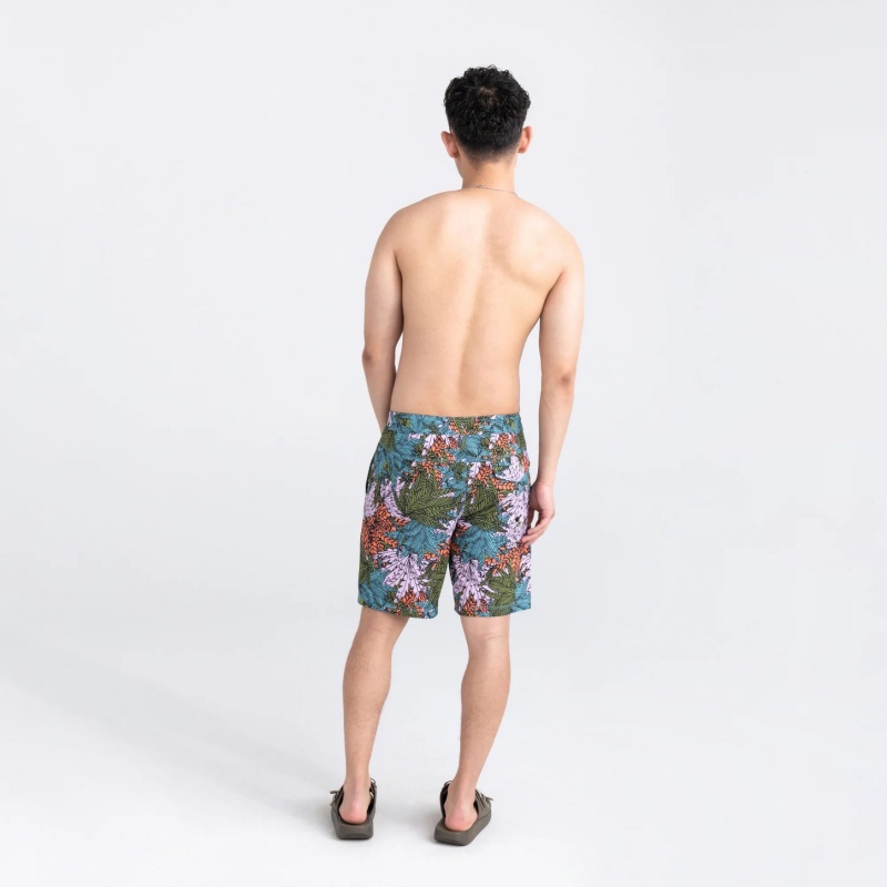 Saxx Betawave Swim Shorts | 4123-GRDNU