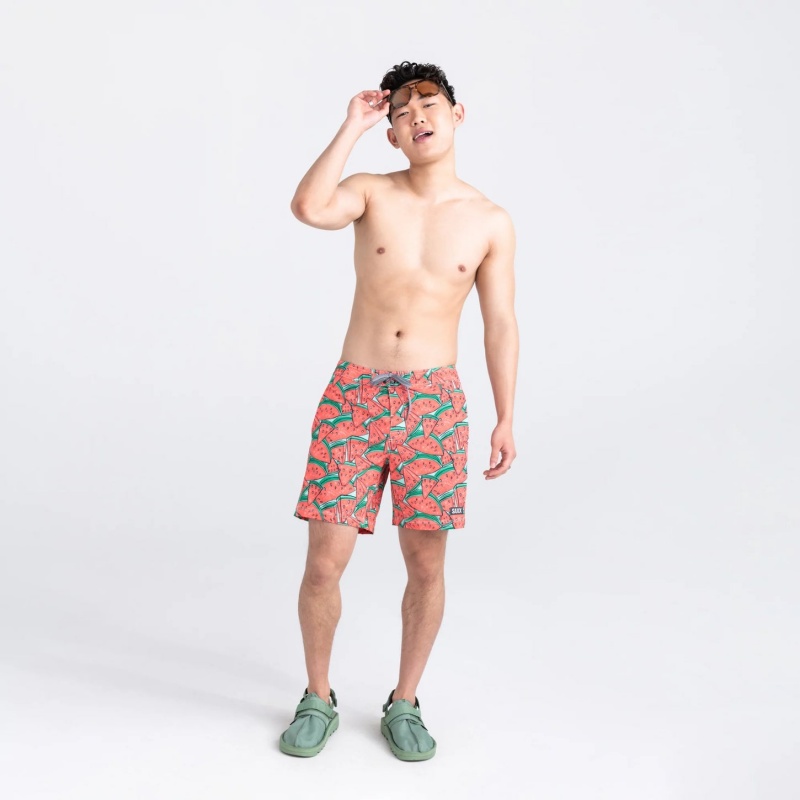 Saxx Betawave Swim Shorts | 6382-TVWXJ