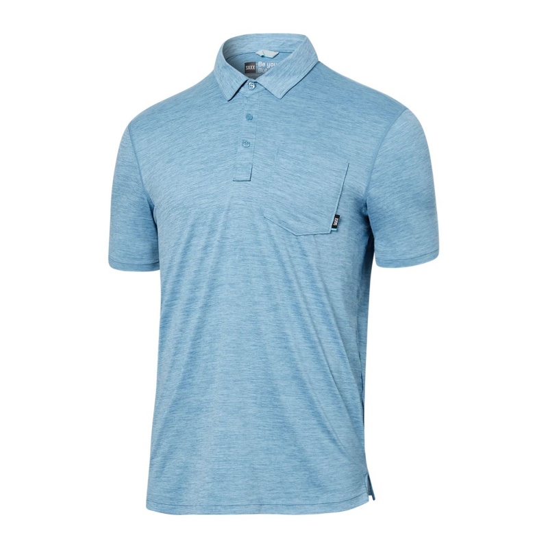 Saxx DropTemp™ All Day Cooling Polo Shirt | 1705-NCLBE