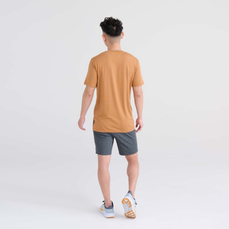 Saxx DropTemp™ Cooling Cotton T Shirts | 8519-QIENB